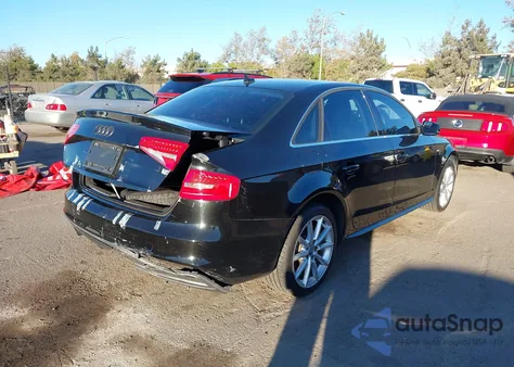 2015 Audi A4 2.0T Premium z USA, uszkodzony, nr VIN WAUDFAFL0FN018479